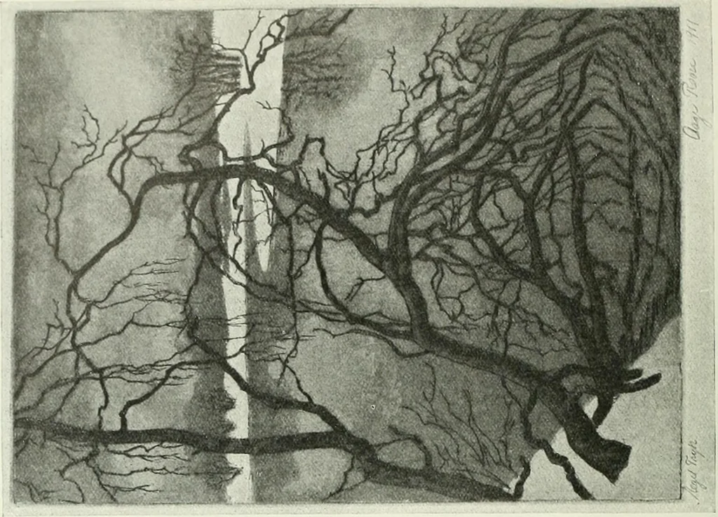 An illustration from Studio international, 1893, leaf 223