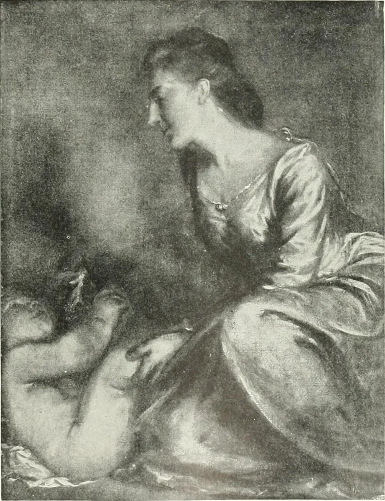 An illustration from Studio international, 1893, leaf 236