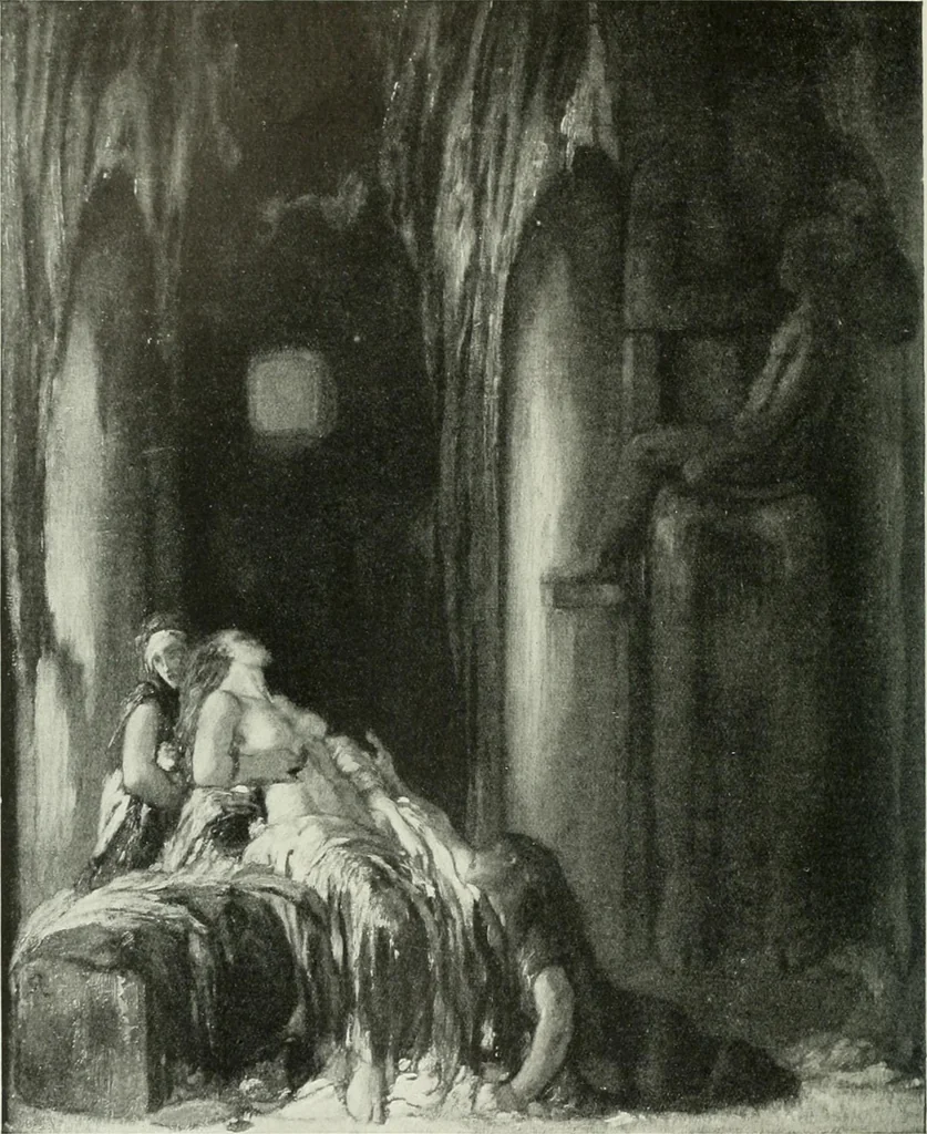 An illustration from Studio international, 1893, leaf 237