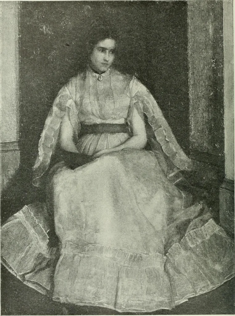 An illustration from Studio international, 1893, leaf 241