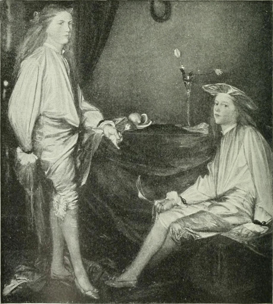 An illustration from Studio international, 1893, leaf 243