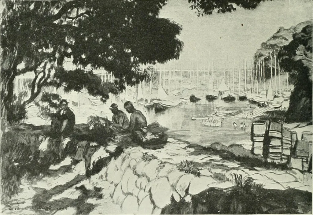 An illustration from Studio international, 1893, leaf 279