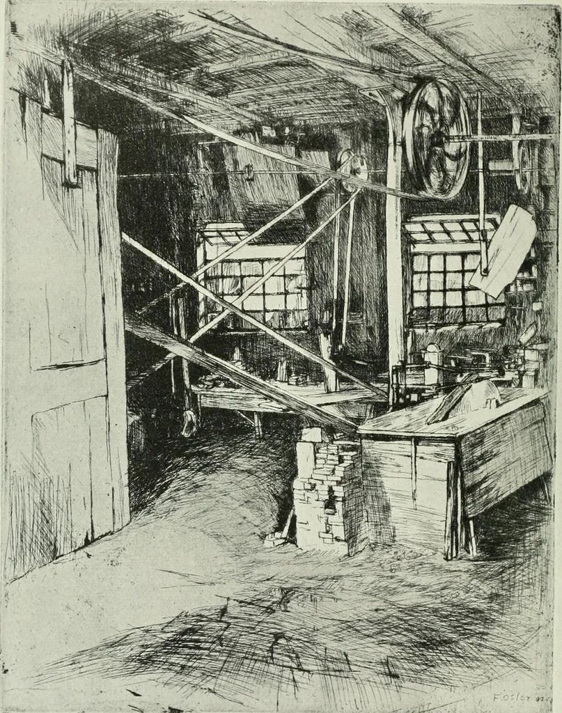 An illustration from Studio international, 1893, leaf 289