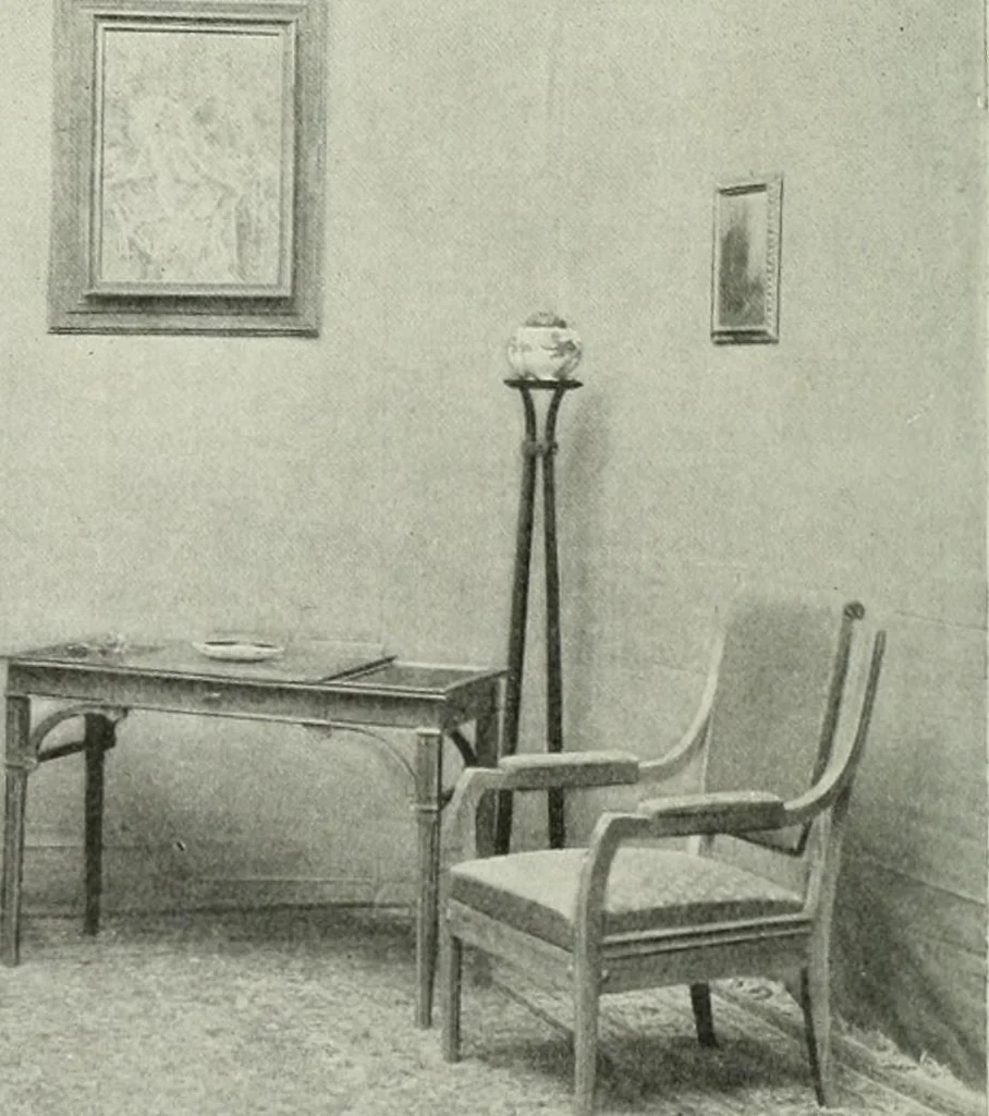 An illustration from Studio international, 1893, leaf 295