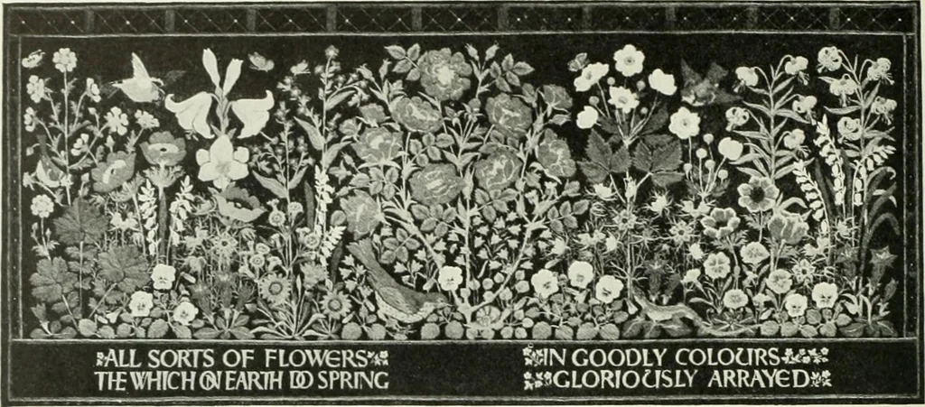 An illustration from Studio international, 1893, leaf 301
