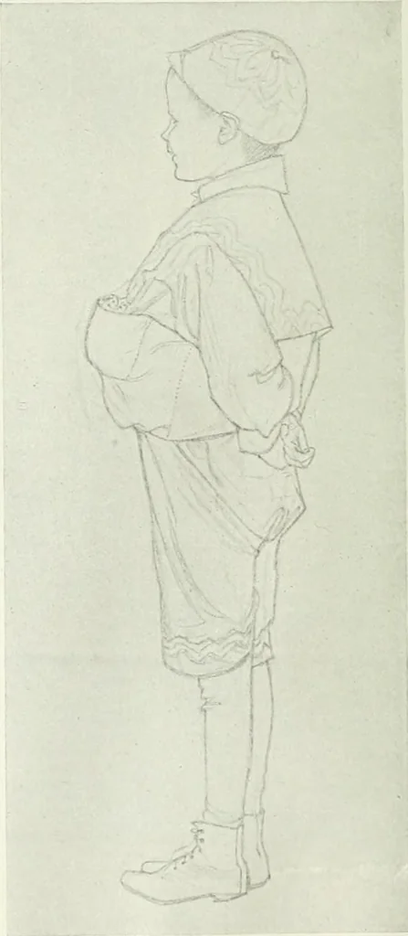 An illustration from Studio international, 1893, leaf 37
