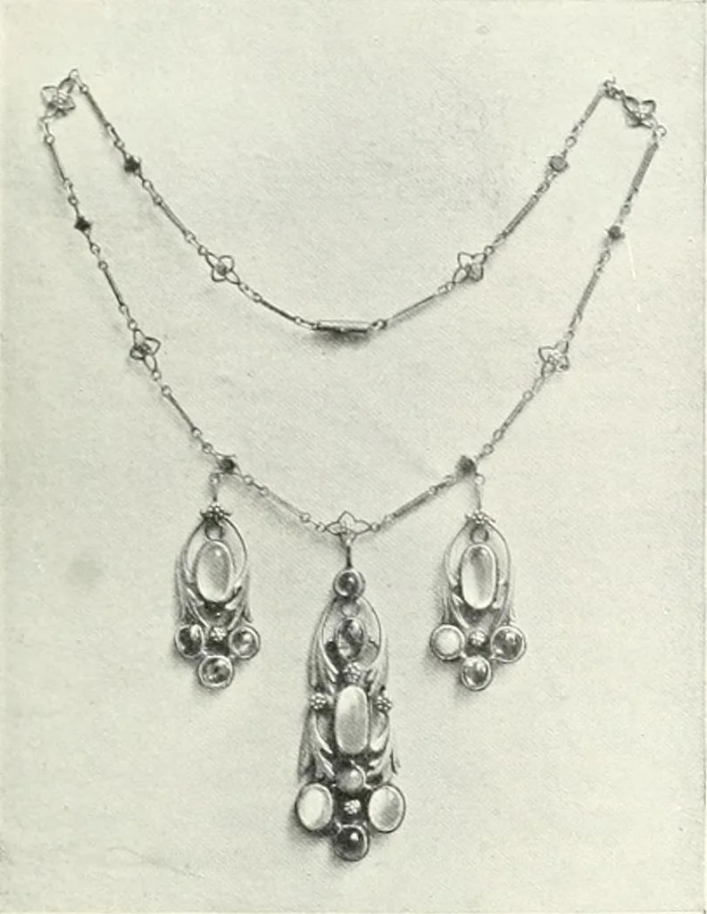 An illustration from Studio international, 1893, leaf 44