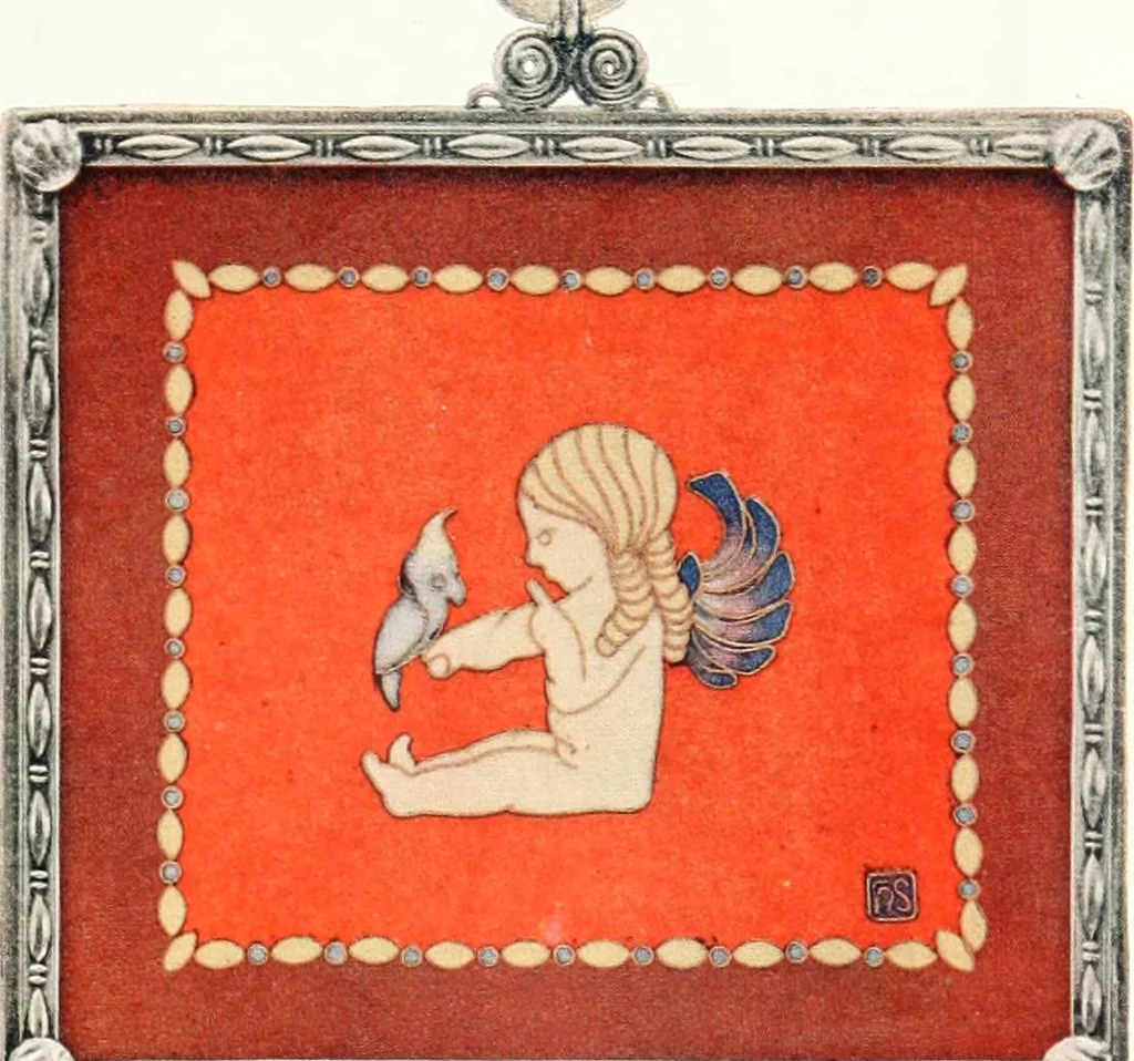 An illustration from Studio international, 1893, leaf 48