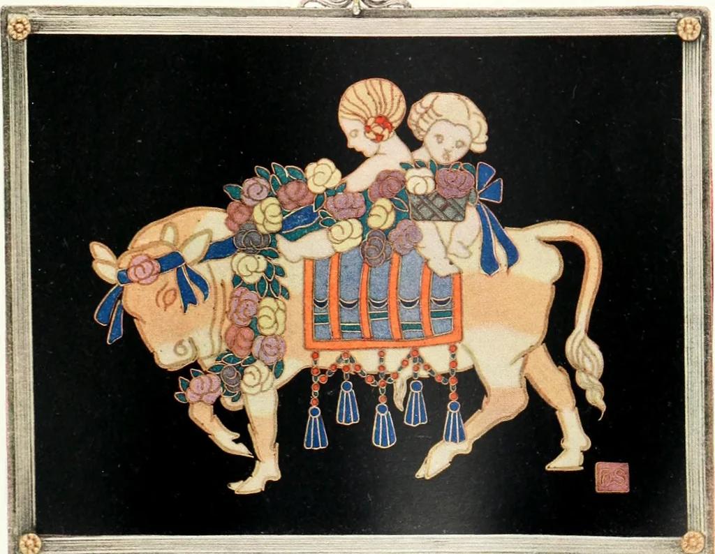 An illustration from Studio international, 1893, leaf 48