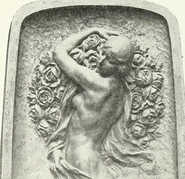 An illustration from Studio international, 1893, leaf 54