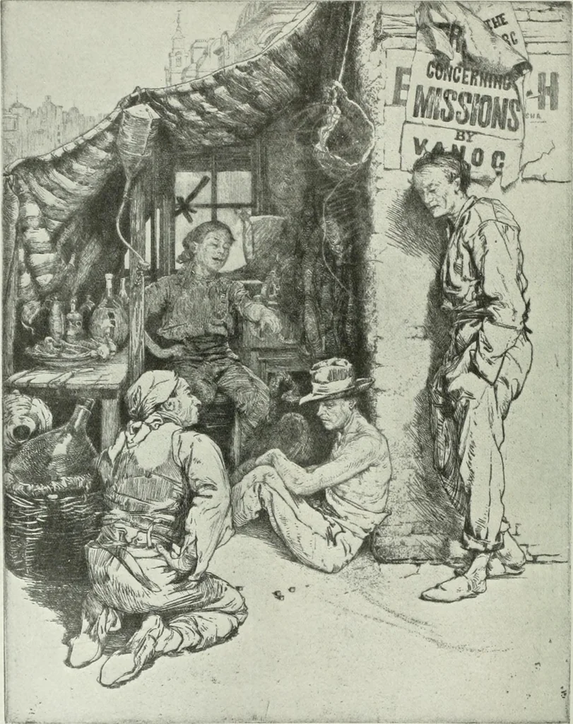 An illustration from Studio international, 1893, leaf 59