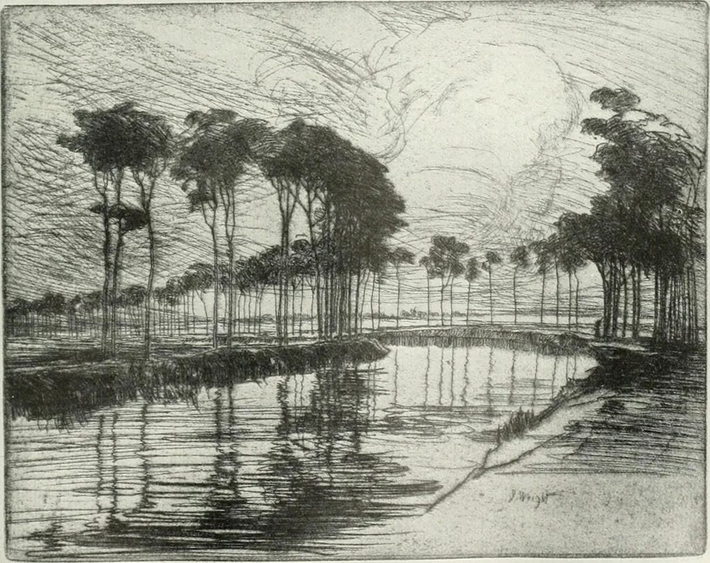 An illustration from Studio international, 1893, leaf 60