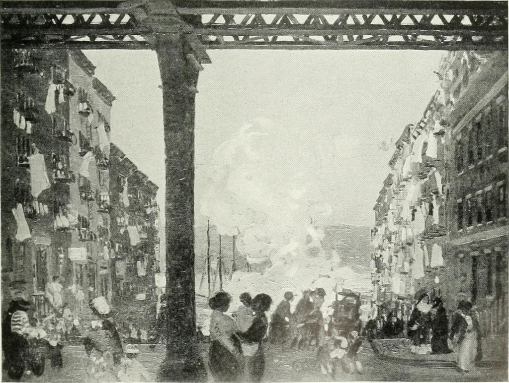 An illustration from Studio international, 1893, leaf 74