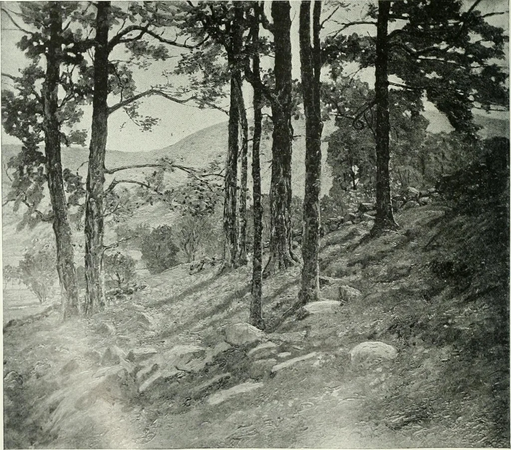 An illustration from Studio international, 1893, leaf 75