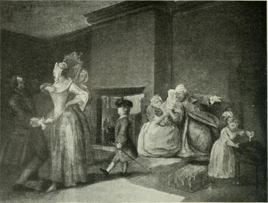 An illustration from Studio international, 1893, leaf 91