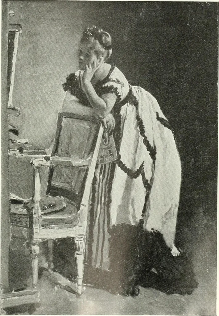 An illustration from Studio international, 1893, leaf 94