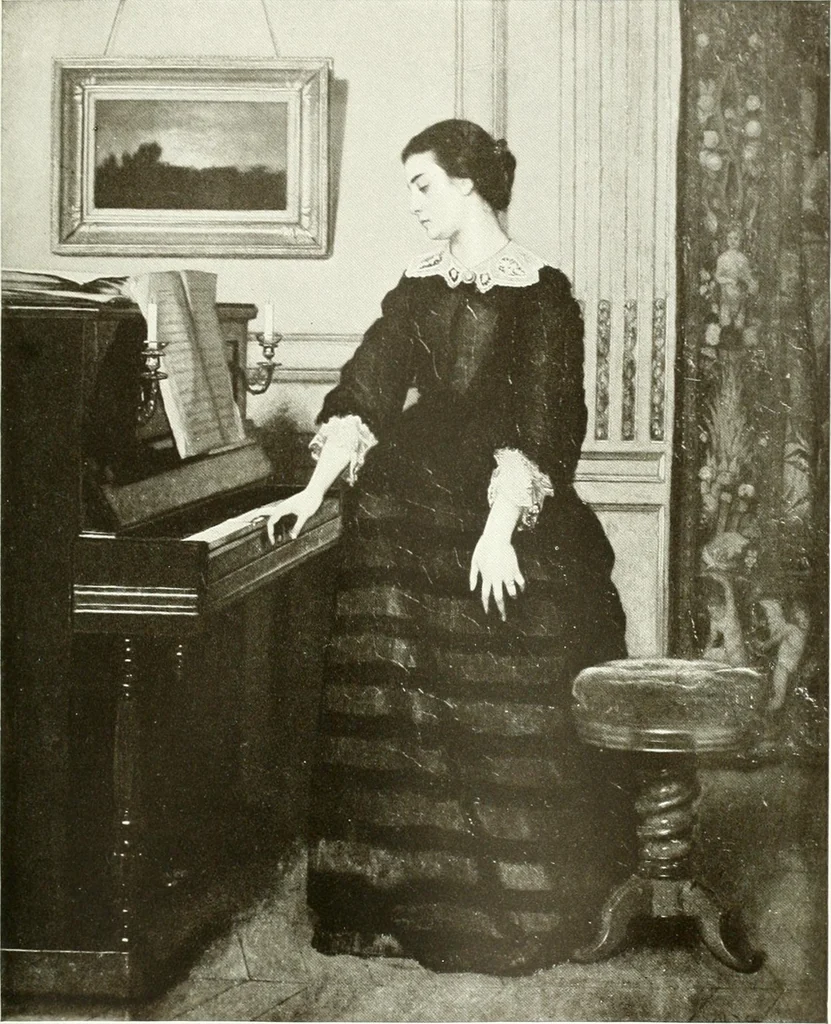 An illustration from Studio international, 1893, leaf 96