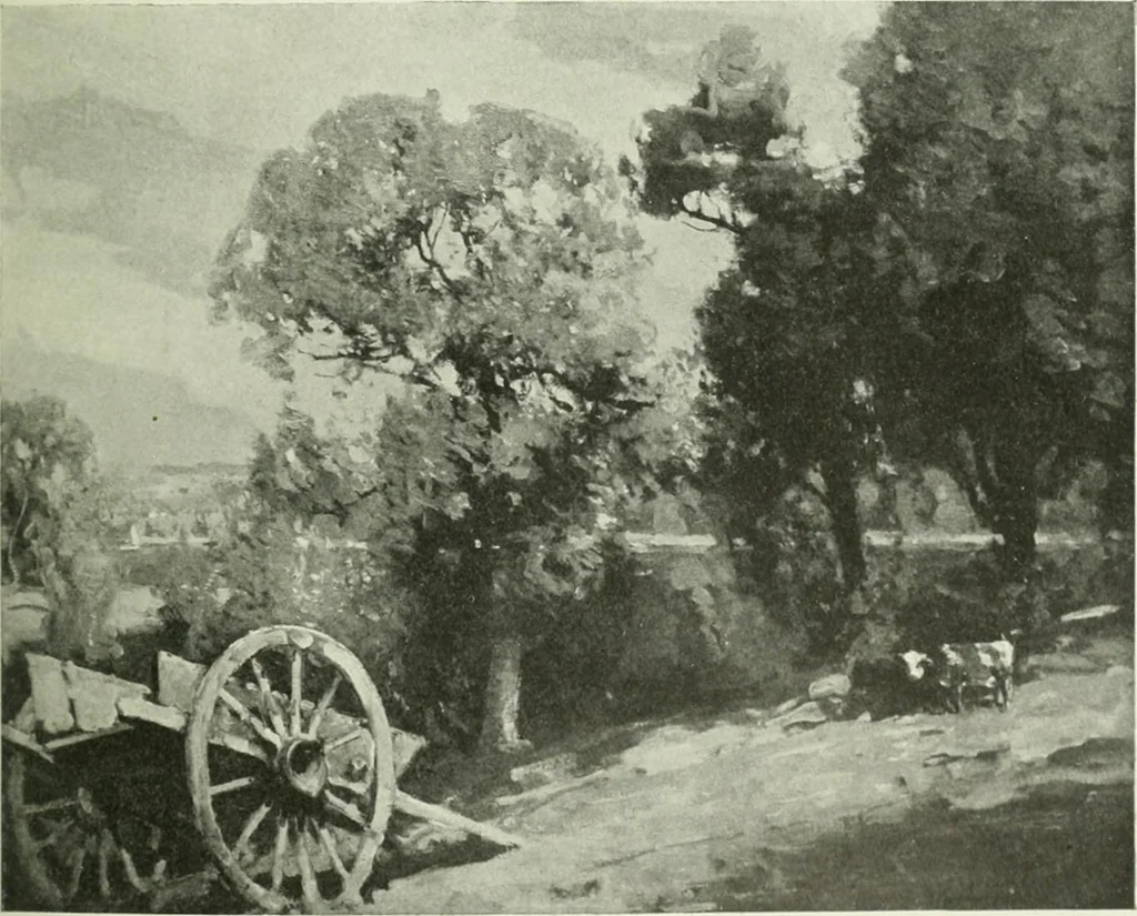 An illustration from Studio international, 1893, leaf 104