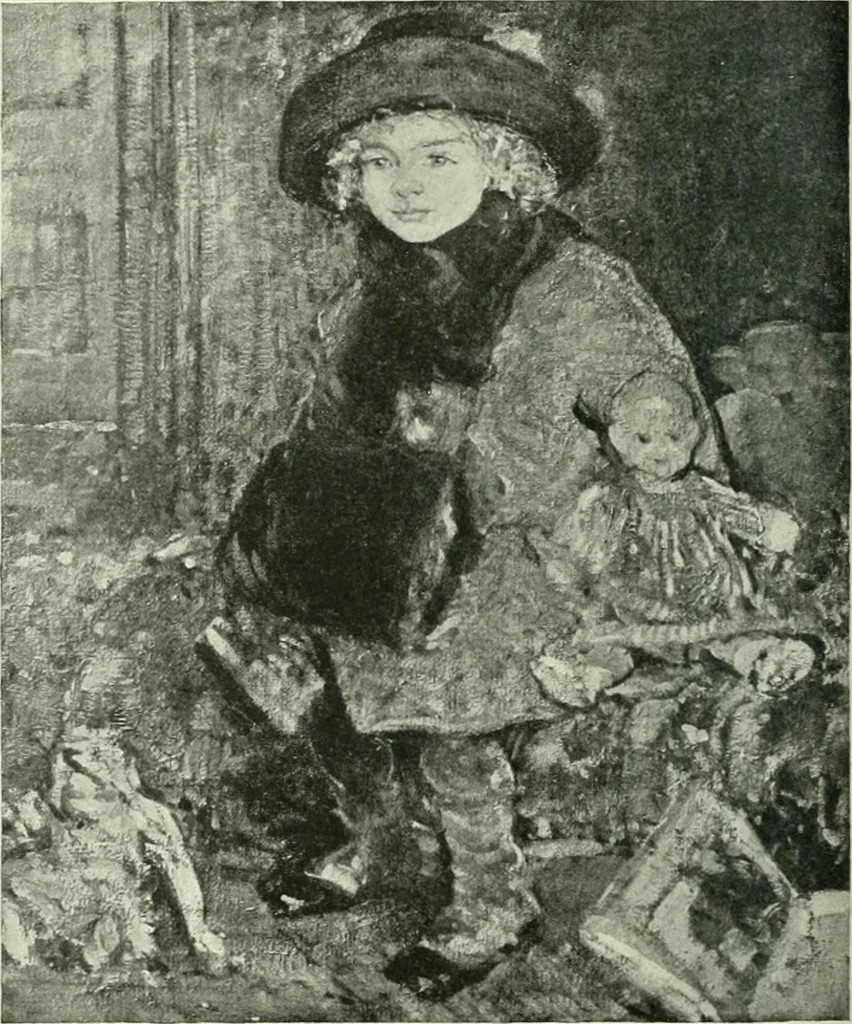 An illustration from Studio international, 1893, leaf 105