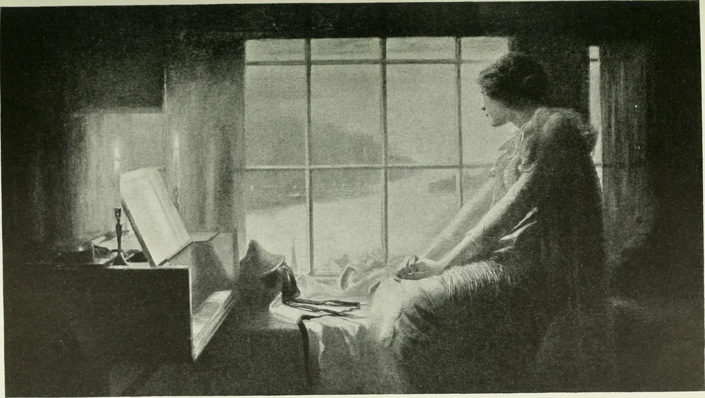 An illustration from Studio international, 1893, leaf 108