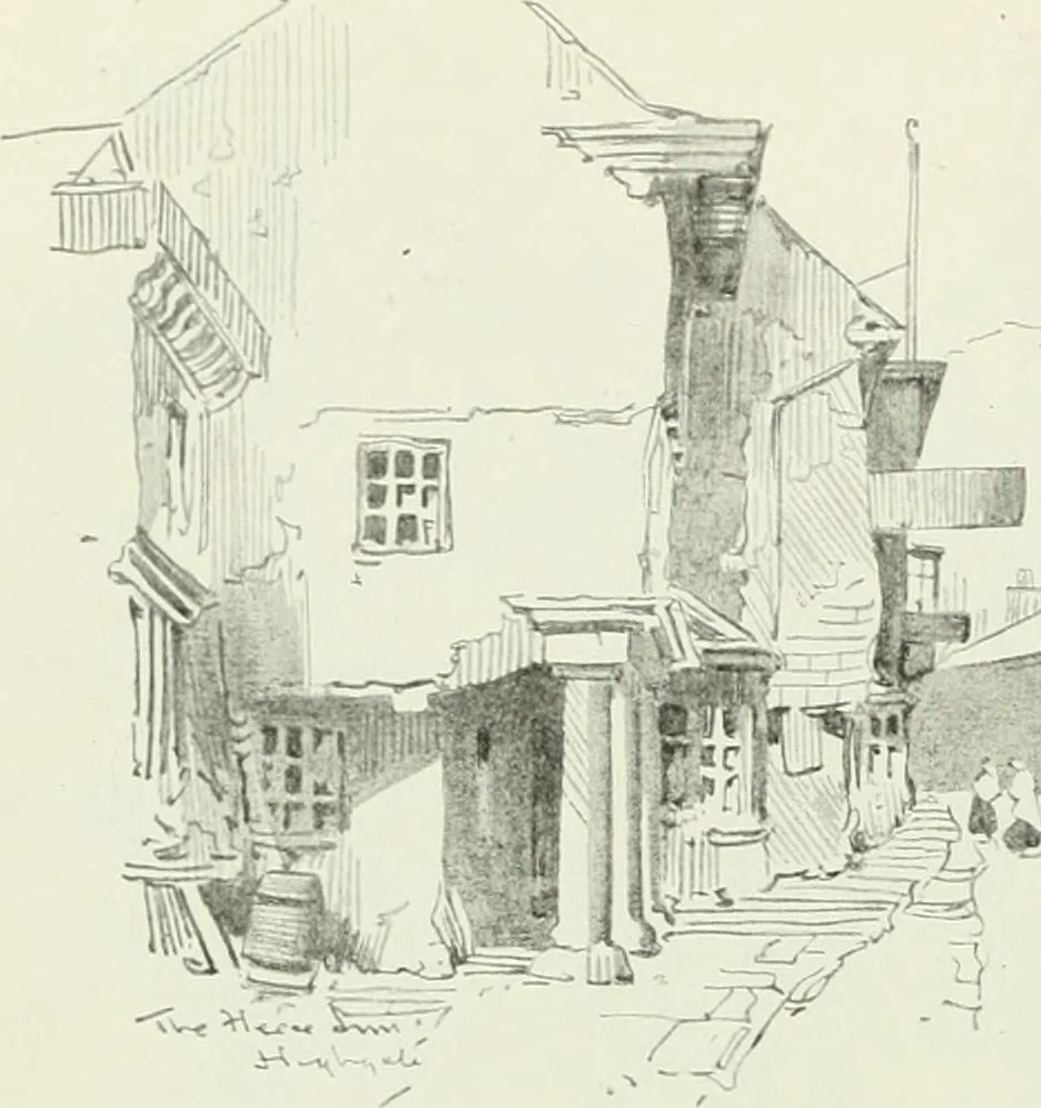 An illustration from Studio international, 1893, leaf 115