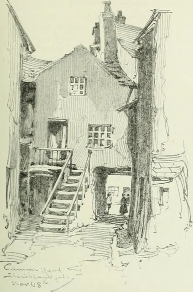 An illustration from Studio international, 1893, leaf 116