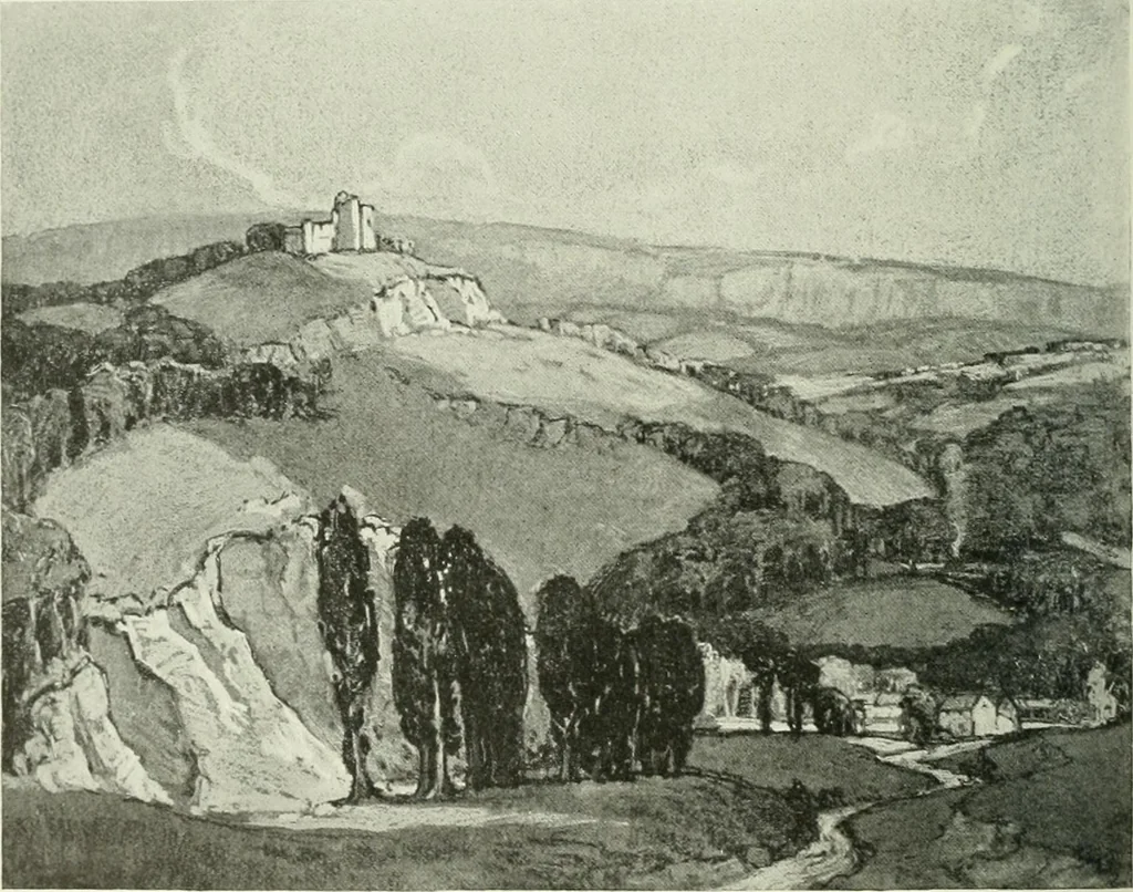 An illustration from Studio international, 1893, leaf 117