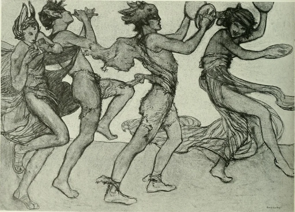 An illustration from Studio international, 1893, leaf 121