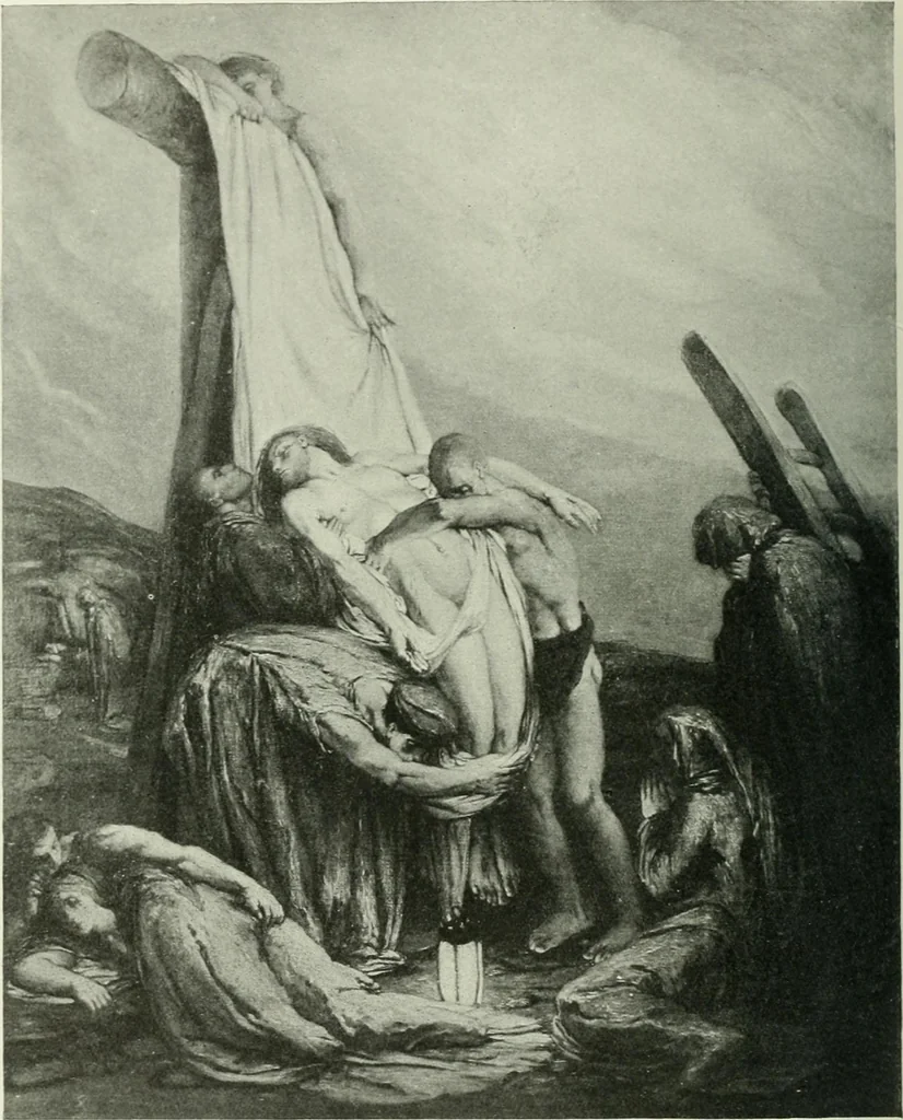 An illustration from Studio international, 1893, leaf 125