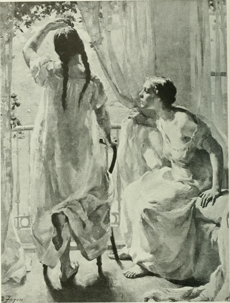 An illustration from Studio international, 1893, leaf 127