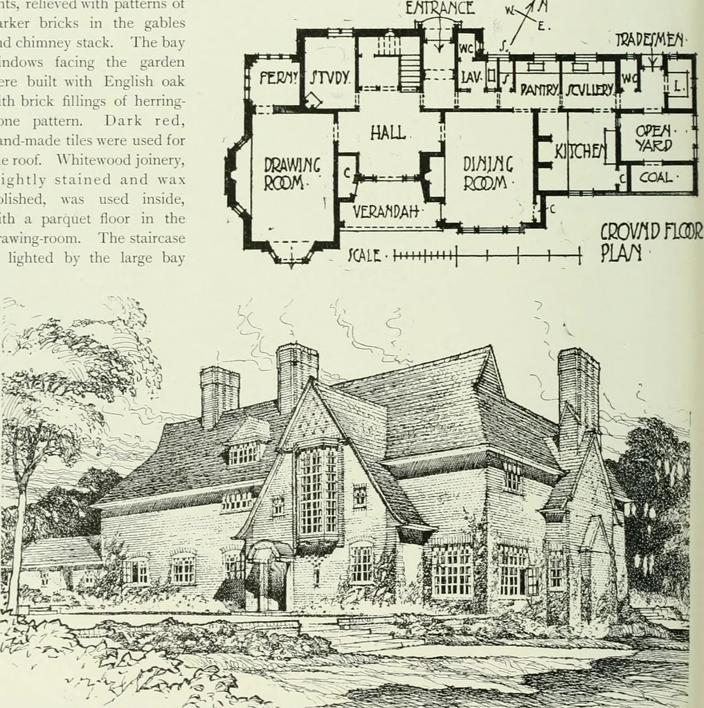 An illustration from Studio international, 1893, leaf 129