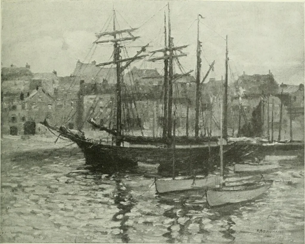 An illustration from Studio international, 1893, leaf 138