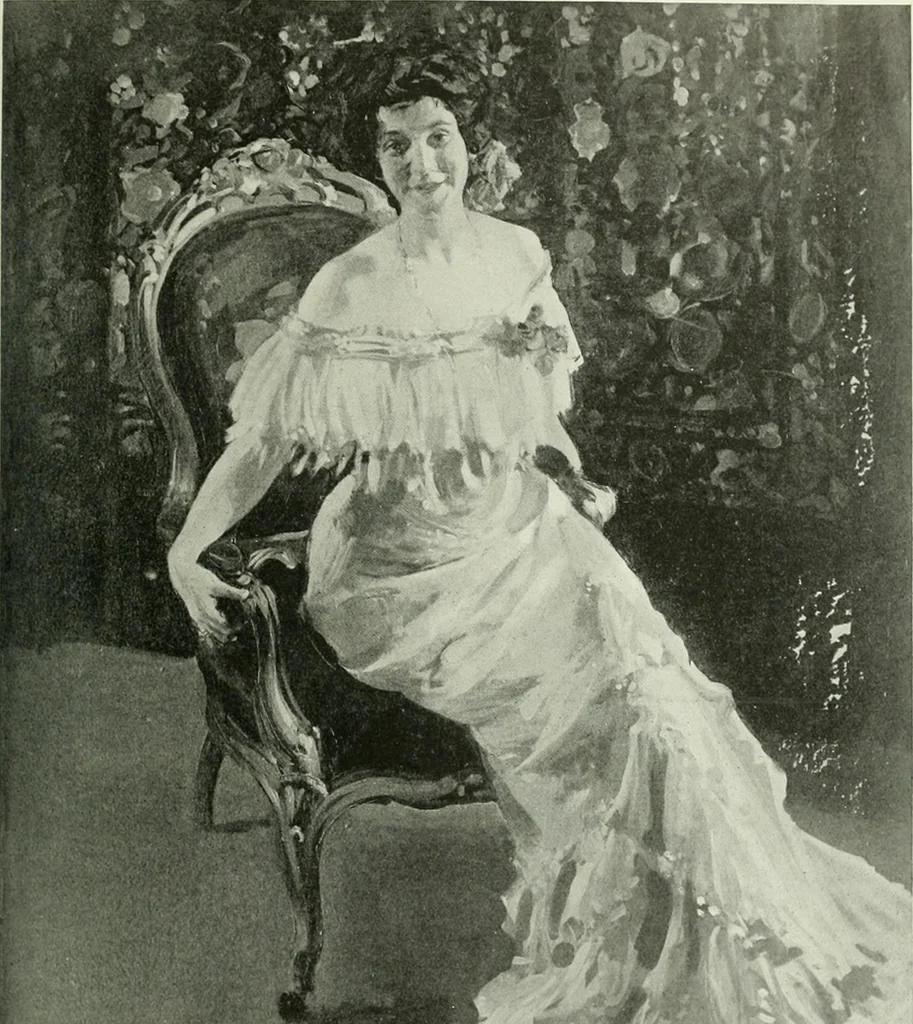 An illustration from Studio international, 1893, leaf 142