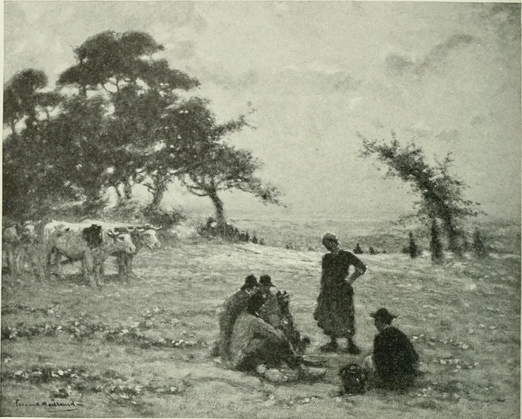 An illustration from Studio international, 1893, leaf 143