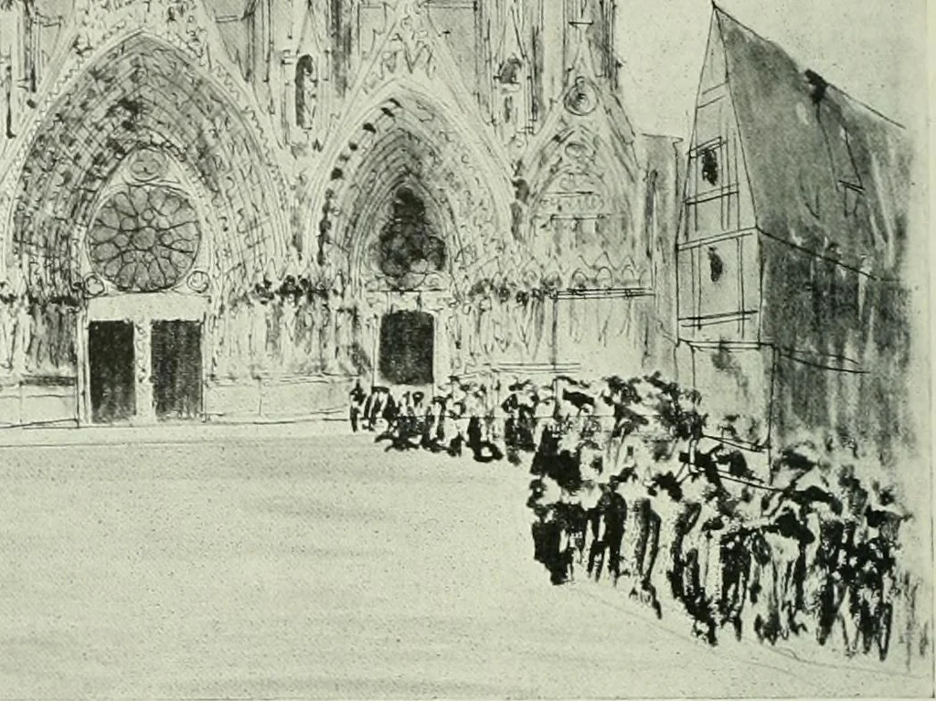 An illustration from Studio international, 1893, leaf 149