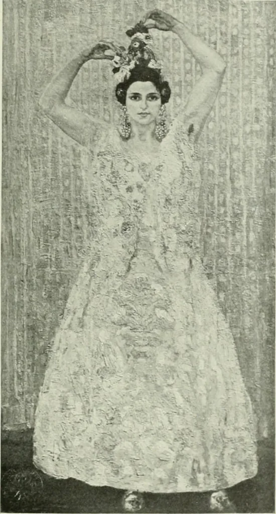 An illustration from Studio international, 1893, leaf 150