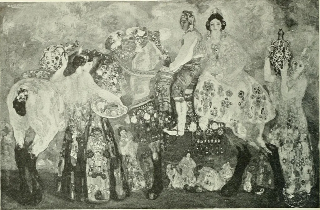 An illustration from Studio international, 1893, leaf 151