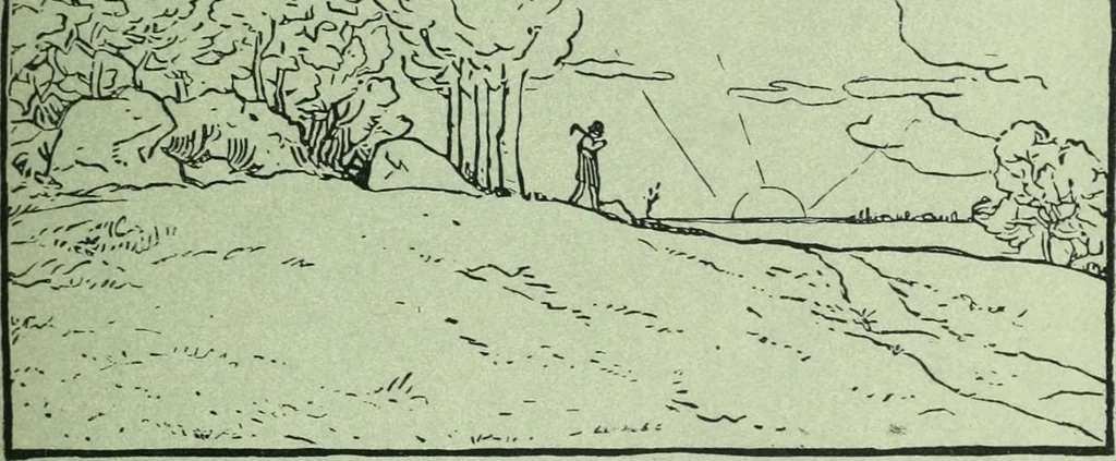 An illustration from Studio international, 1893, leaf 166