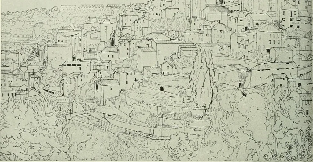 An illustration from Studio international, 1893, leaf 187