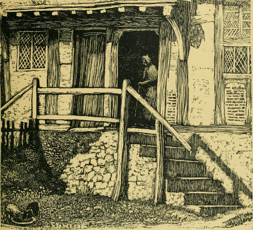 An illustration from Studio international, 1893, leaf 190