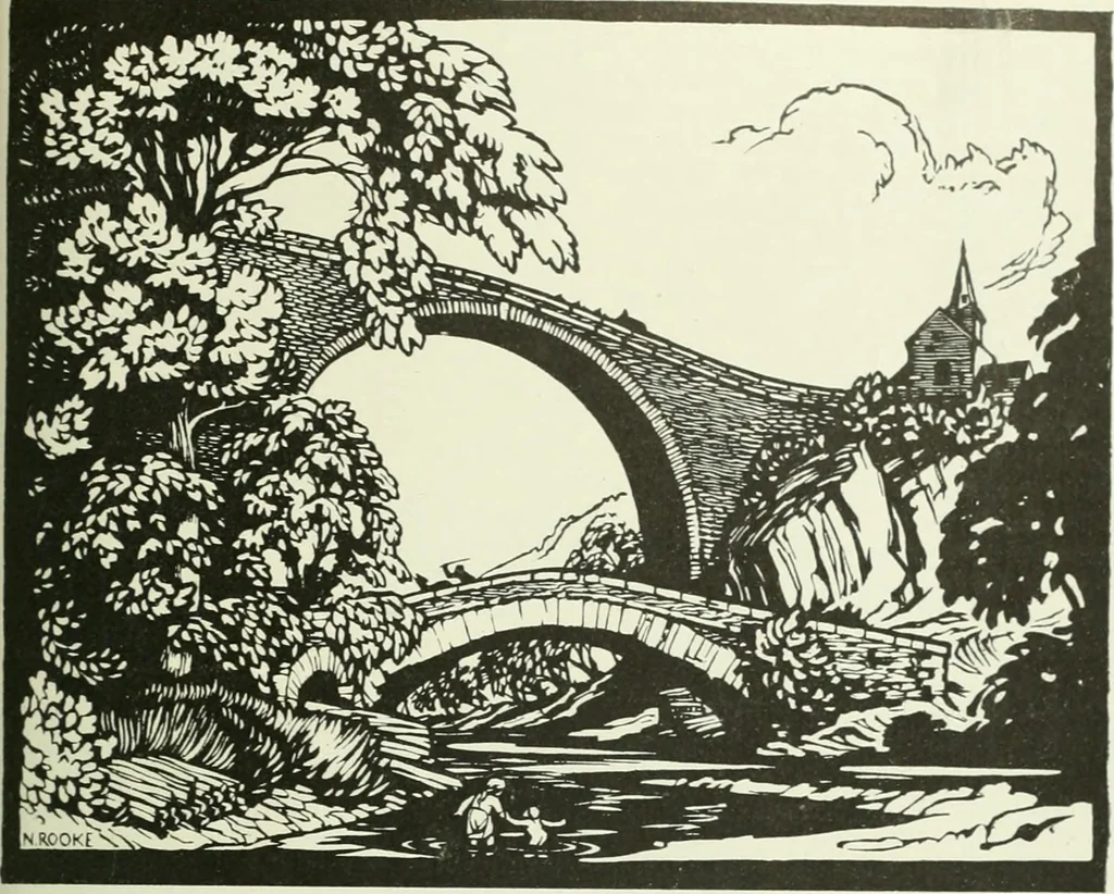 An illustration from Studio international, 1893, leaf 192