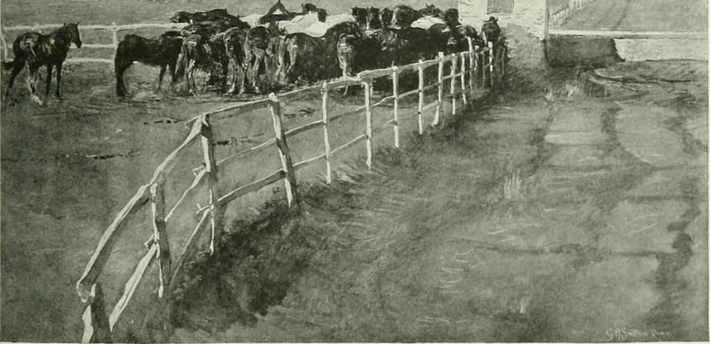 An illustration from Studio international, 1893, leaf 206