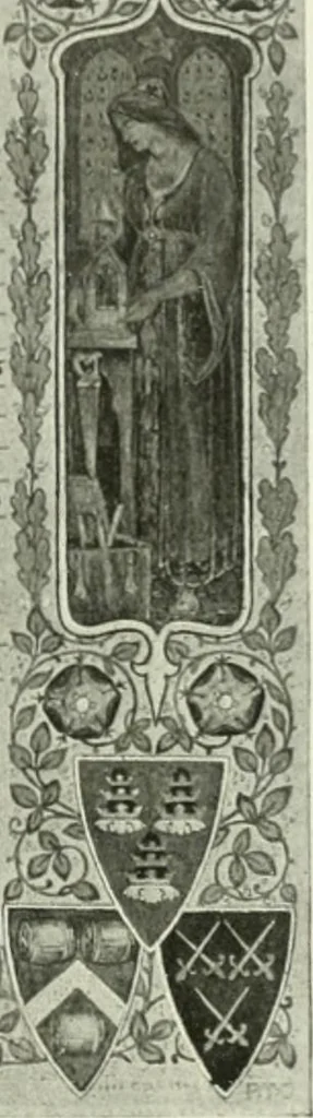 An illustration from Studio international, 1893, leaf 214