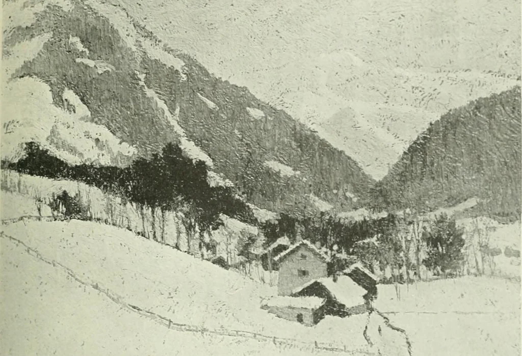 An illustration from Studio international, 1893, leaf 216