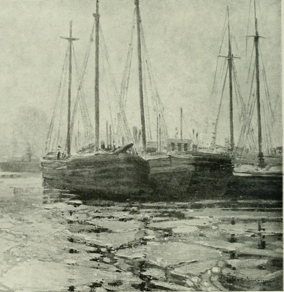 An illustration from Studio international, 1893, leaf 219