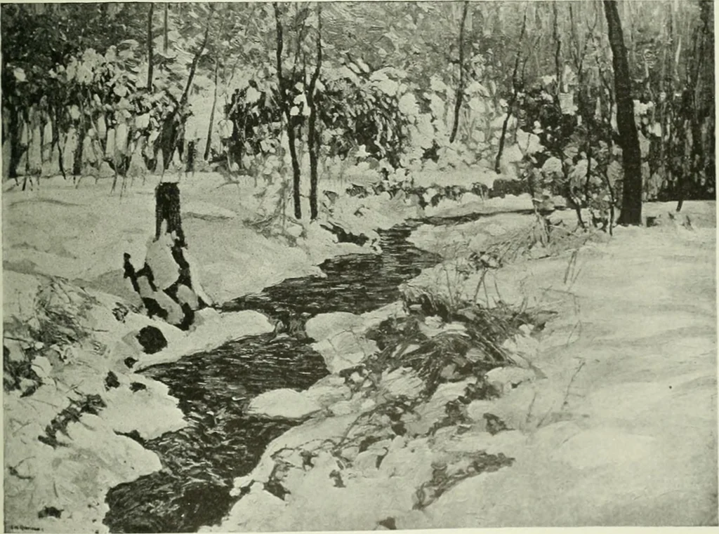 An illustration from Studio international, 1893, leaf 222