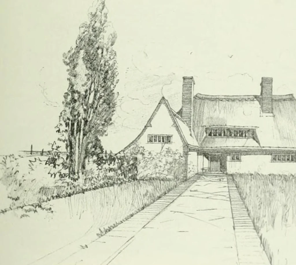 An illustration from Studio international, 1893, leaf 234