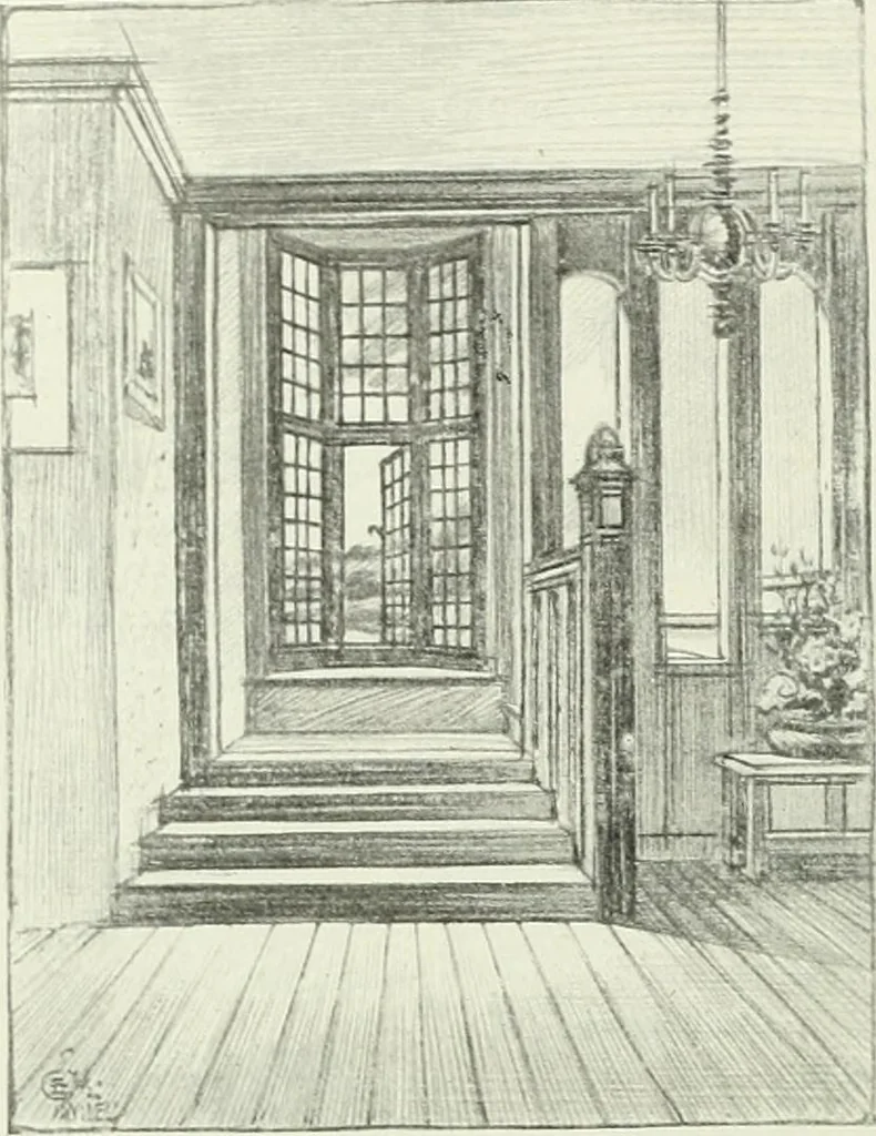 An illustration from Studio international, 1893, leaf 235