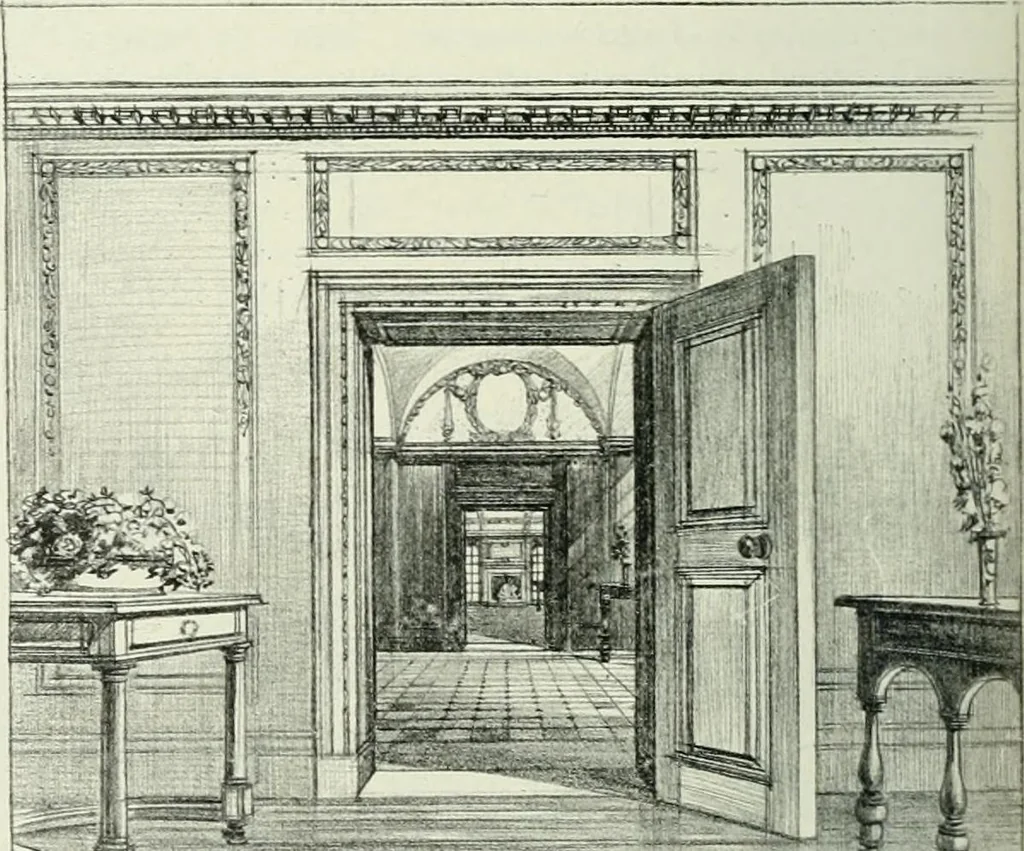 An illustration from Studio international, 1893, leaf 235