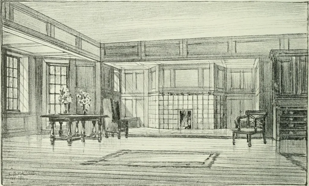 An illustration from Studio international, 1893, leaf 239